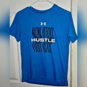 Under Armour Blue Non-Stop Hustle Tee